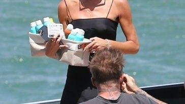 Victoria and David Beckham are Seen Living That Boat Life in Miami - Victoria on girlsfans.net