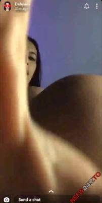 Dahyn pussy & ass fingering at the same time snapchat premium xxx porn videos on girlsfans.net