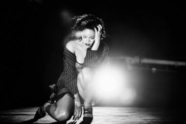 Rihanna Nude Nipple Slip BTS Photoshoot Set  - Barbados on girlsfans.net