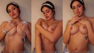 Emily Black Nude Tits Teasing Video  on girlsfans.net