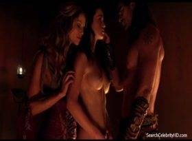 Ellen Hollman and Gwendoline Taylor nude 13 Spartacus S03E03 Sex Scene on girlsfans.net