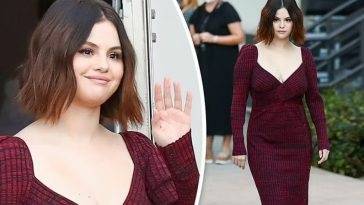 Busty Selena Gomez Leaves a Press Tour Stop For “Only Murders in the Building” on girlsfans.net