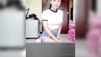 Janielin Janie s CHINESE class 4 Hey How's your day comment to t xxx onlyfans porn - China on girlsfans.net