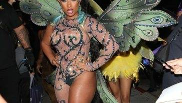 Megan Thee Stallion is Dressed to Impress at her Halloween Party in Los Angeles - Los Angeles on girlsfans.net