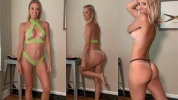 Vicky Stark Lace Lingerie Try On Nude Video on girlsfans.net
