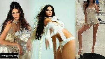 Kendall Jenner Flaunts Her Sexy Ass in Thong Panties on girlsfans.net