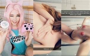 Belle Delphine Nude Bath Premium Snapchat Photos on girlsfans.net