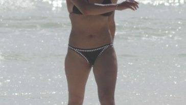 Michelle Rodriguez Spends Her Holiday Season Soaking Up the Sun on the Sandy Shores of Tulum on girlsfans.net