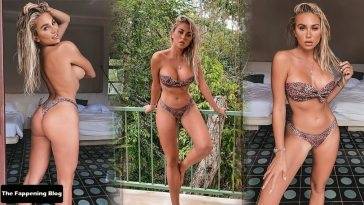 Khloe Terae Poses in a Bikini as She Enjoys Her Vacation in Mexico - Mexico on girlsfans.net