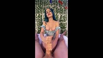Jewelz Blu sucks dick in one-piece underwear with cumshot on her tits onlyfans porn videos on girlsfans.net
