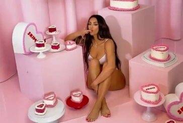 Kim Kardashian Lingerie Skims Photoshoot BTS Video  - Usa on girlsfans.net