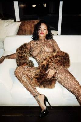 Rihanna Nude Modeling Photoshoot Set  - Barbados on girlsfans.net