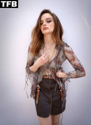 Joey King Poses During 1CThe Princess 1D Press Day in LA (9Photos) on girlsfans.net