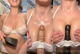 Christina Khalil Nude Shower Titty Fuck Video  on girlsfans.net