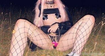 Belle Delphine Night Time Outdoor   on girlsfans.net