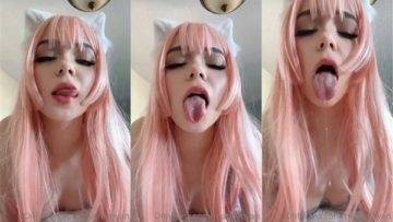 Maimy ASMR Cum In My Mouth Video Leak on girlsfans.net