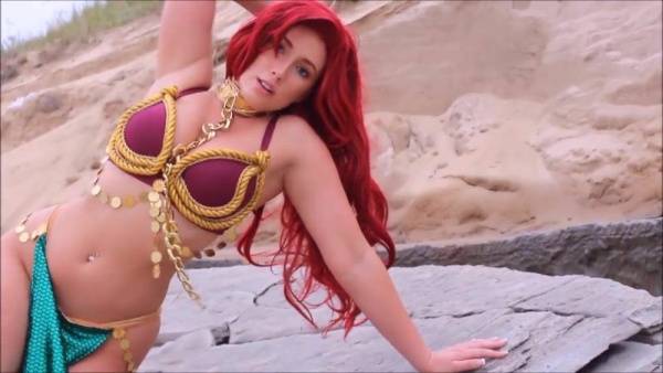 Brielle Day ? Slave Ariel cosplay and public strip ? Manyvids leak on girlsfans.net