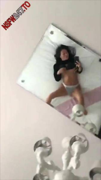 Asa Akira playing on bed snapchat premium 2019/11/13 porn videos on girlsfans.net