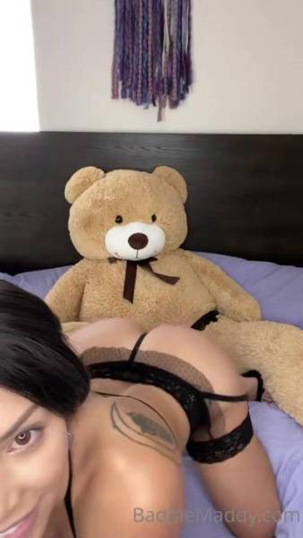 Maddy Belle Nude Teddy Bear Sex OnlyFans Video Leaked on girlsfans.net