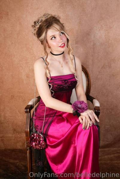 Belle Delphine Nude Prom Night Red Dress Onlyfans Set Leaked on girlsfans.net
