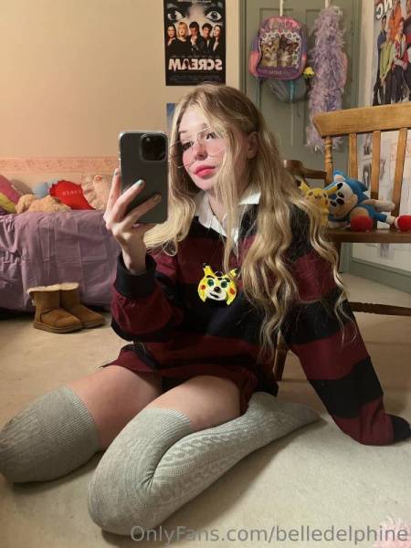Belle Delphine Thong Ass Sonichu Selfie Onlyfans Set Leaked on girlsfans.net