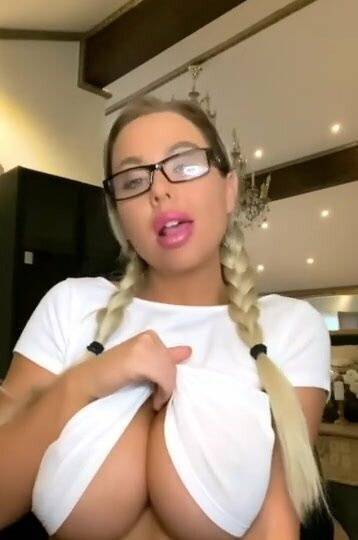 Hot secretary with huge tits gives you Swedish JOI - Sweden on girlsfans.net