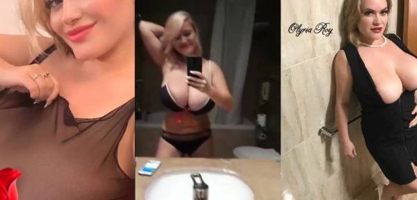 Olyria Roy Showing Huge Tits OnlyFans Insta Leaked Videos on girlsfans.net